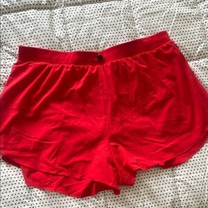 Women's Red Shorts